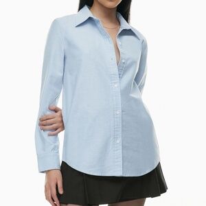 Aritzia Sunday Best Trevi Oxford Shirt - Size M